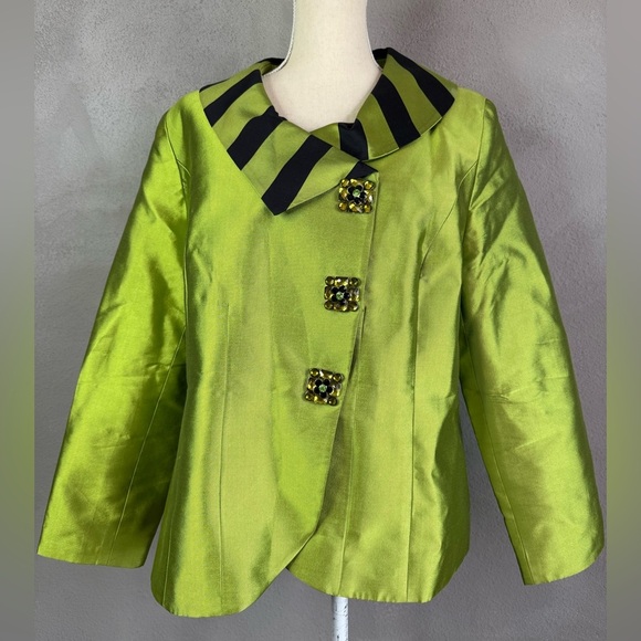 Anna Rossi silk and wool blend jacket - Picture 1 of 10